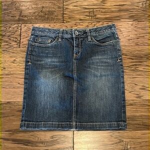 Converse One Star Denim Skirt Size 4